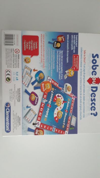 Jogo Sobe ou Desce da Clementoni