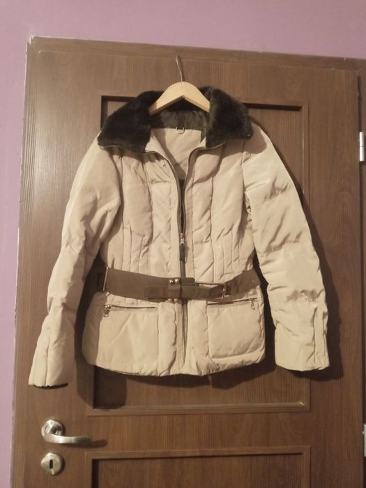 Kurtka Zara basic M bez braz krotka pasek