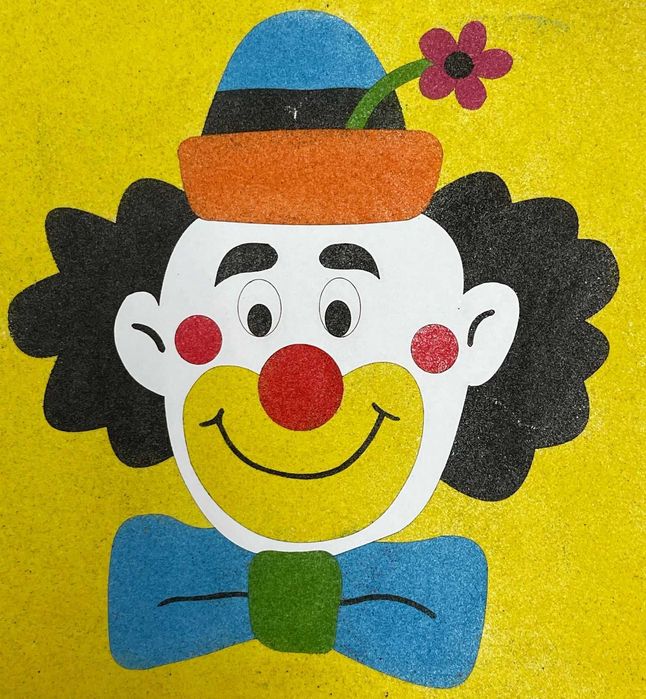 Piaskowe obrazki mix zestaw 5 kompletów