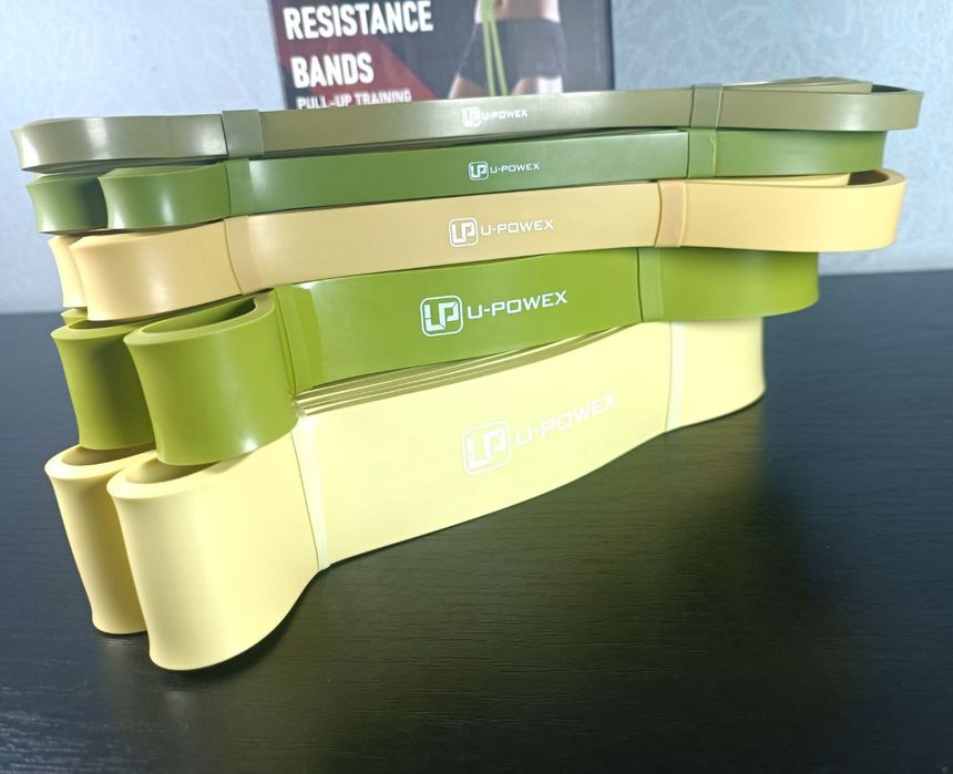 Еспандери U-Powex Military — комплект із 5 стрічок