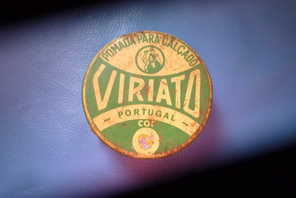 Lata de pomada de calçado Vintage Nacional