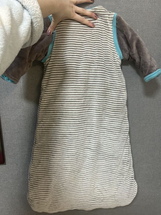 Конверт для сну дитячий кокон для сну дуже теплий 80% котон