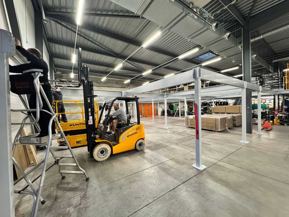 Regały magazynowe i antresole