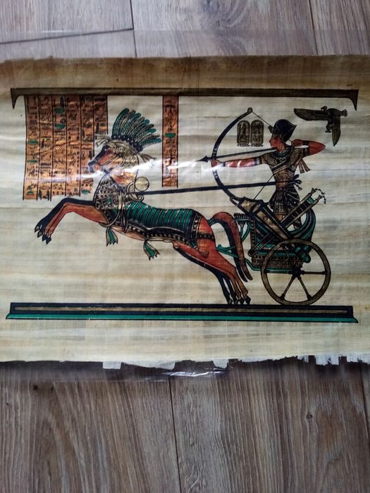 Papirusy obrazy egipski