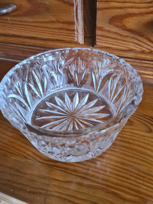 Kryształy z PRL - wazony, misy i inne