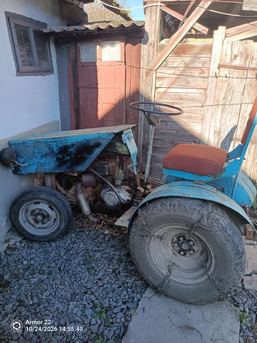 Саморобний міні трактор бензиновий