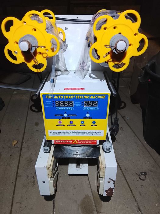 Zgrzewarka do kupków full-auto digital cup sealing machine - bm 905