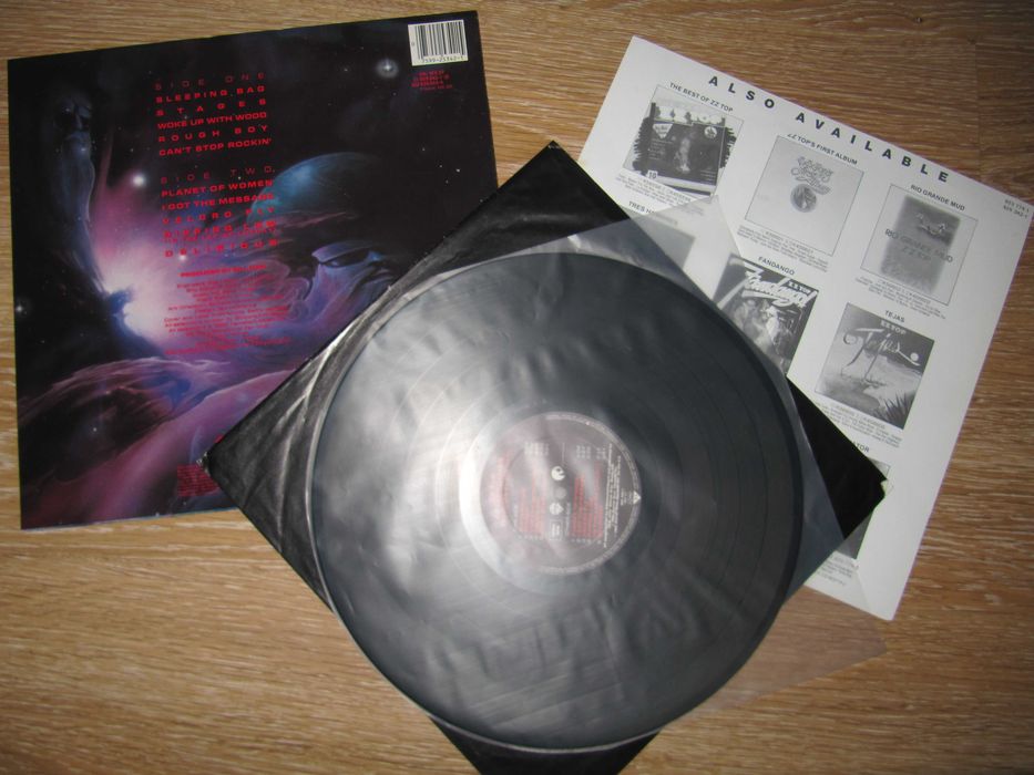 ZZ Top ‎–Afterburner- 1985 (NM/NM) Оригінал  - ІДЕАЛЬНИЙ Cтан