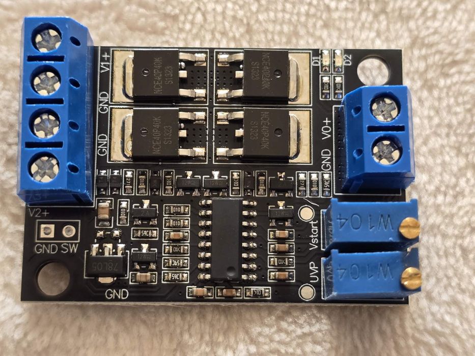 Модуль автоматичного перемикання джерел живлення (UPS) , MOSFET