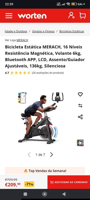 Bicicleta ginástica