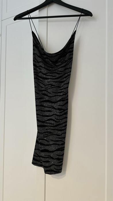 Коротка блискуча Сукня  - S/XS