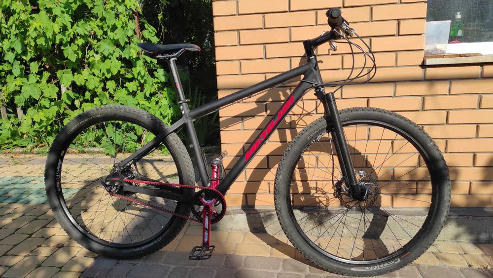 Преміальний велосипед Nicolai Argon Rohloff M-L Rohloff CDX Belt Drive Raceface
