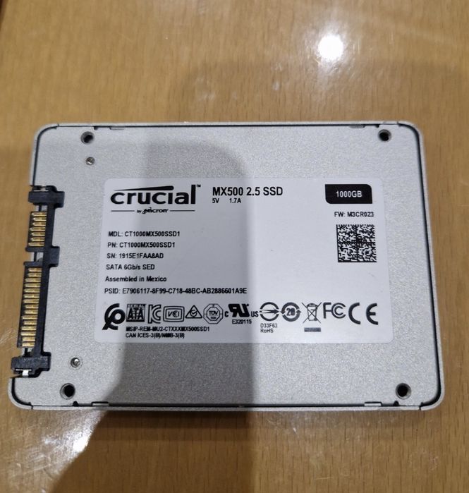Micron 1TB 1000gb ssd якісний  ССД для ноутбука або системного блока