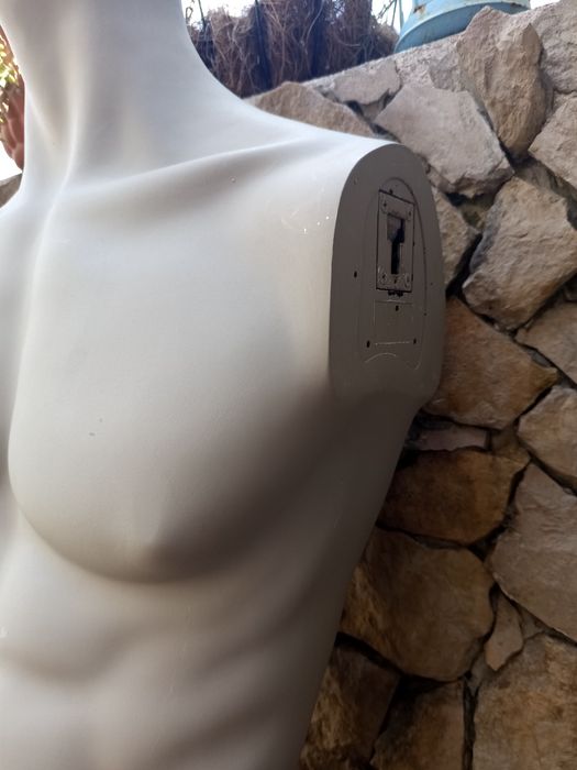 Manequins masculinos musculados em bom estado  (ler descrição)