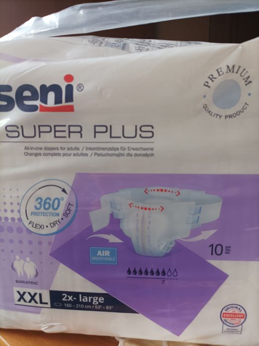 Pieluchomajtki Seni super plus