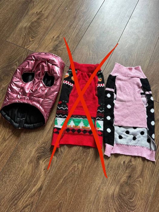 Розовая жилетка для собачки 3-3,5 кг, розмер М, обежда для собачки