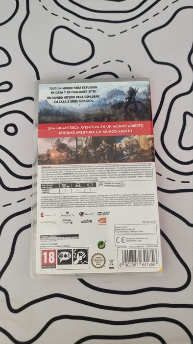 Witcher 3: Wild Hunt (jogo Nintendo Switch, base version)