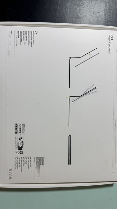 Apple Magic Keyboard Ipad 12.9 (M1-M3)