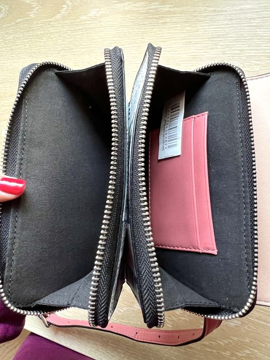 Torebka mała nerka saszetka kopertówka gazeta komiks vintage Parfois