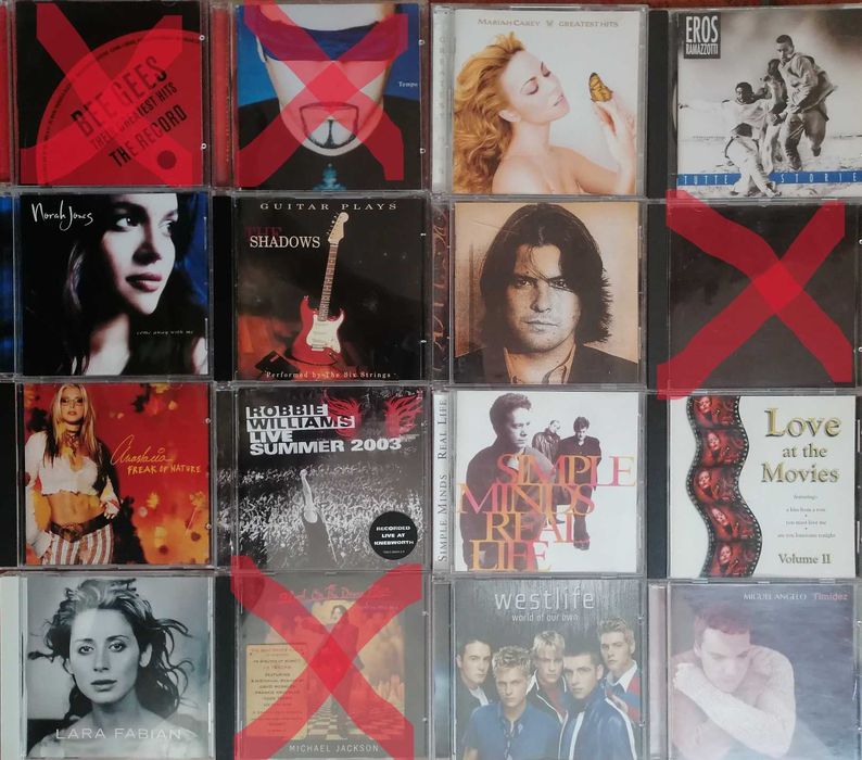 Lote de + de 60 cds musica originais em excelente estado