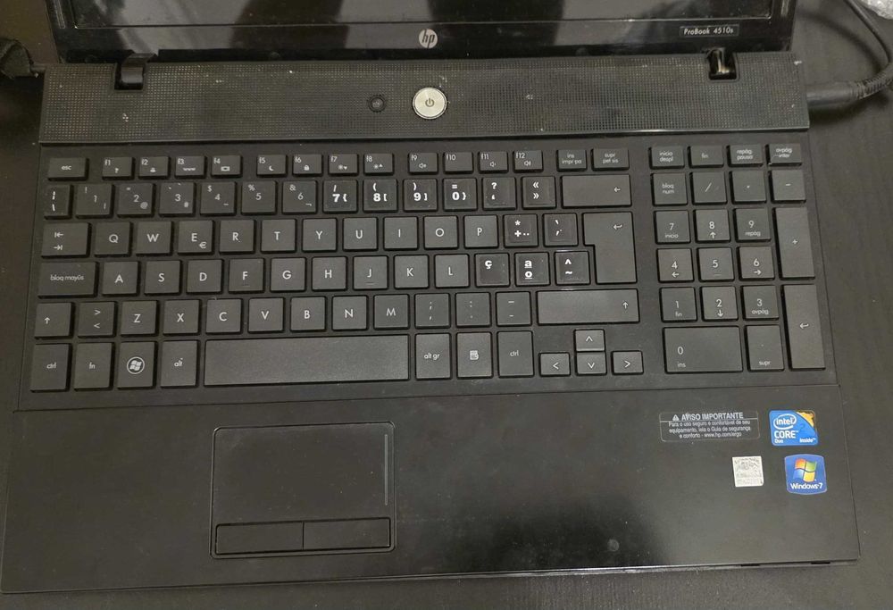 HP ProBook 4510s para peças