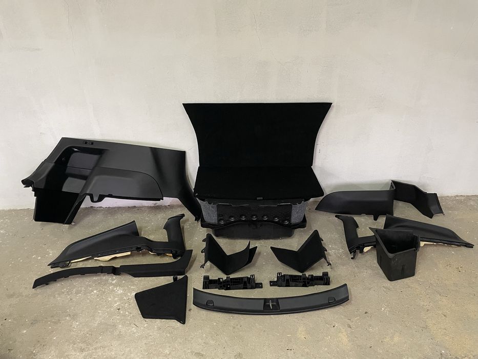 Обшивка багажника Tesla Model Y пластик полка кррнштейн Тесла Модел у