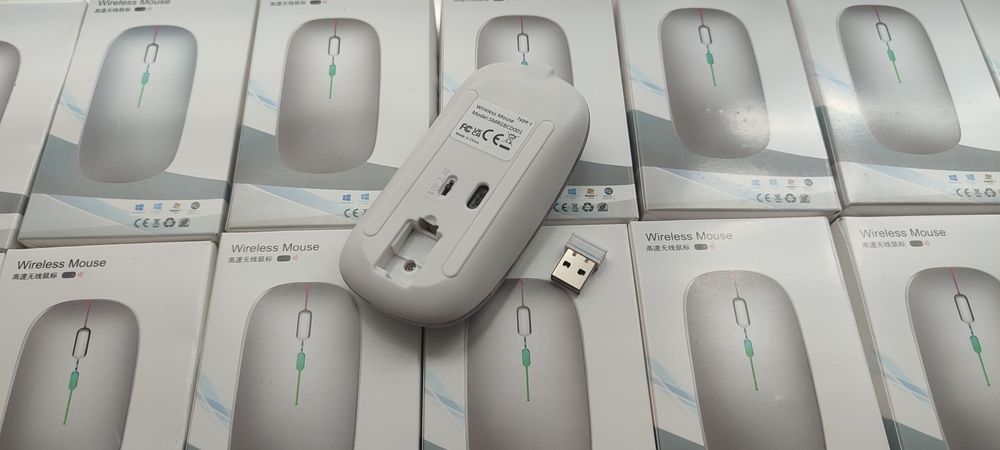 Мишка безпровідна! Bluetooth+2.4G безшумна!