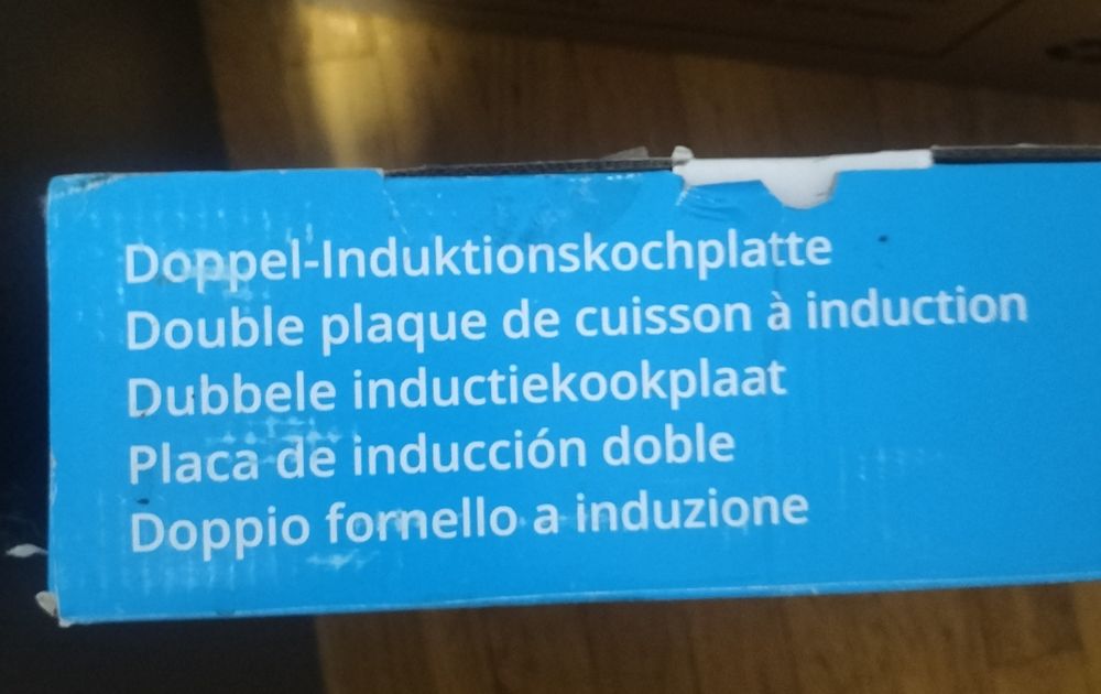 Kuchenka indukcyjna podwójna