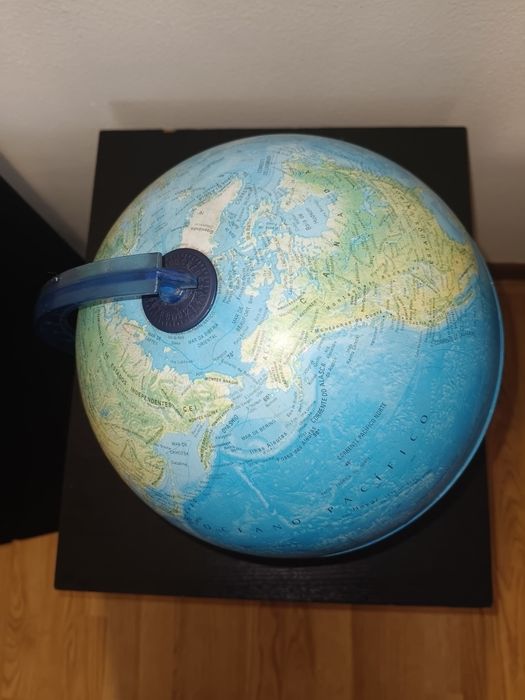 Candeeiro mapa do mundo