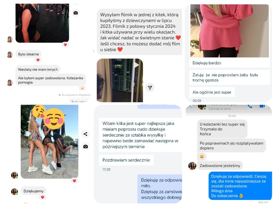 Kucyk na gumce czarny 80cm