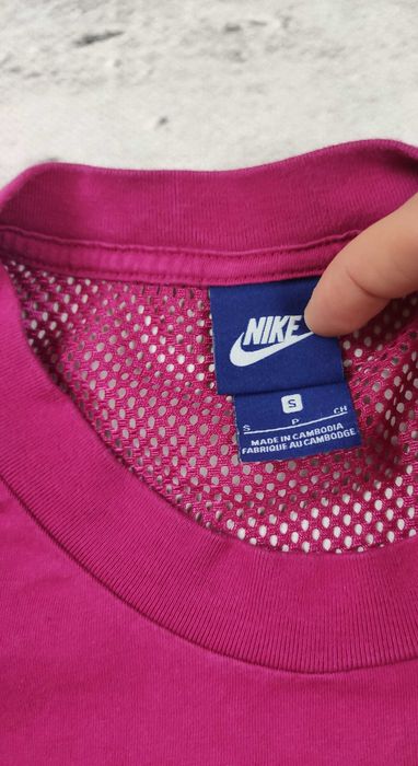 Koszulka sportowa Nike top różowy r. S