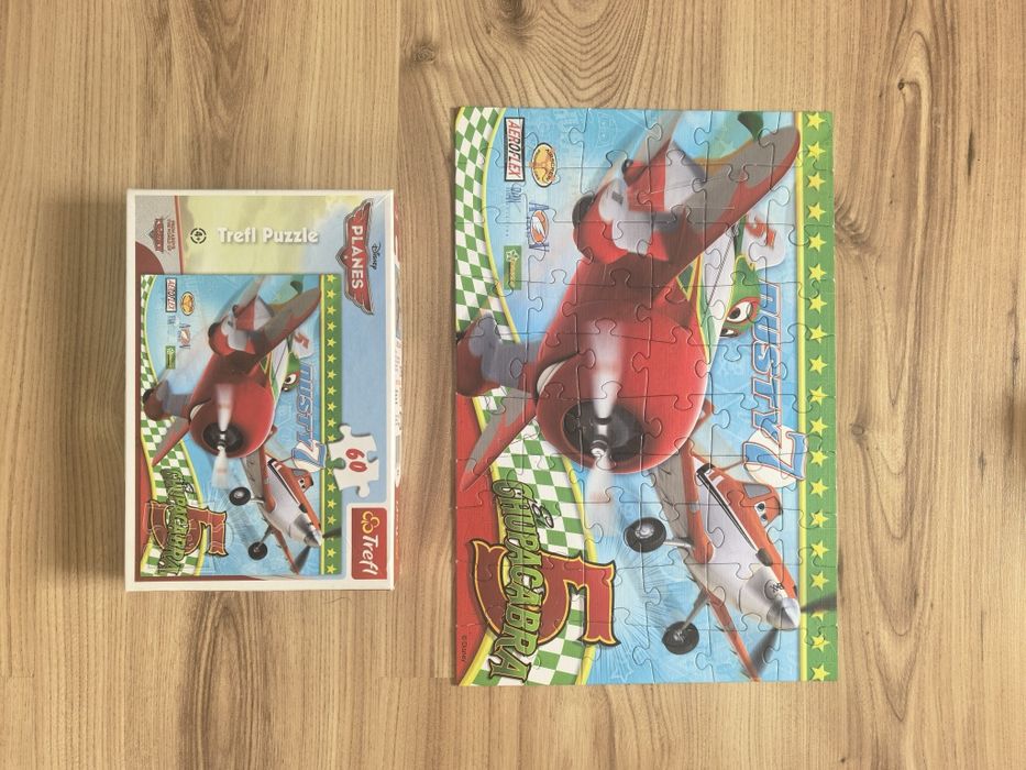 Puzzle Trefl Disney Auta Raya Dragon Dinozaur 4x
