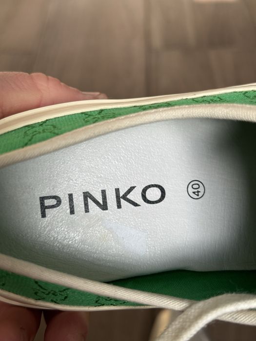Pinko Women's Green Trainers