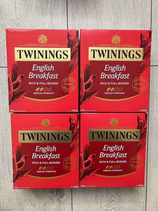 English Breakfast Twinings 4x100