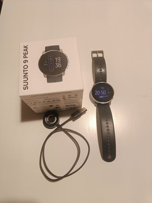Smartwatch Suunto 9 Peak Granite Blue Titanium