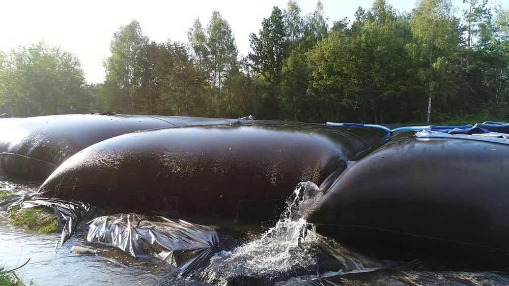 Amfibia, Refuler, Odmulanie zbiorników, Koszenie, Odwadnianie osadu