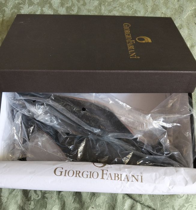 Винтажные атласные босоножки  Giorgi0 FABIANI, 39 размер.