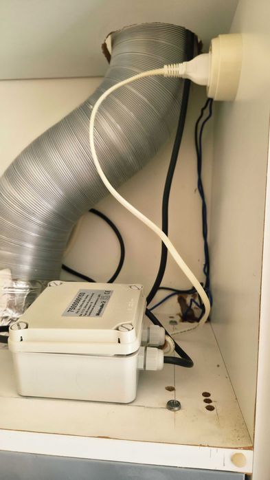 Kit comutação esquentador e exaustor - Segurança do sistema de interbloqueio