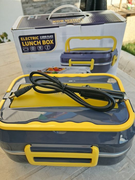 Lancheira De Aço Inoxidável 1,5l, Para Viagem , com ficha 12v ou 220v novo