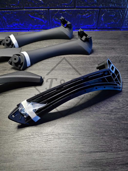 Pack 3 Puxadores Preto / Beje / Carbono Completos BMW E90/ E91 /E92 -