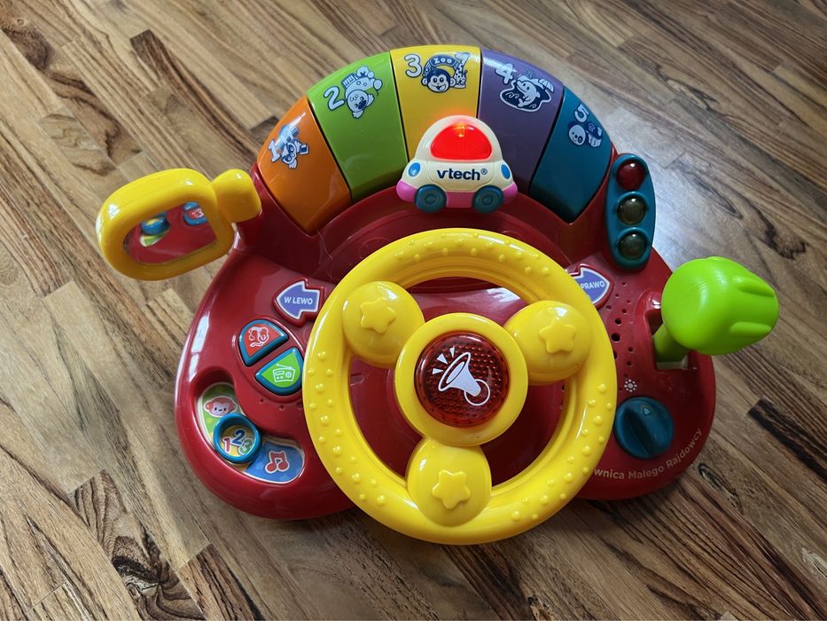Kierownica małego rajdowcy VTech