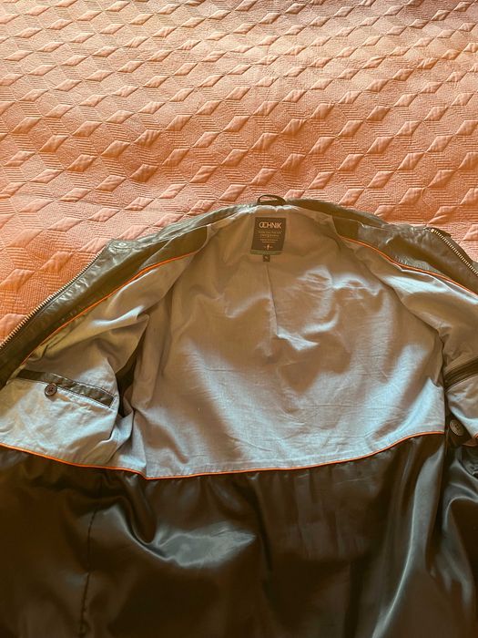 Kurtka skórzana męska