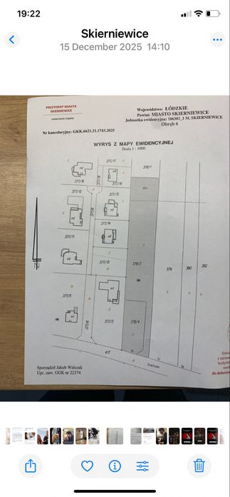 Sprzedam dzialłkè o powierzchni 3774 m2 ul. Graniczna 55