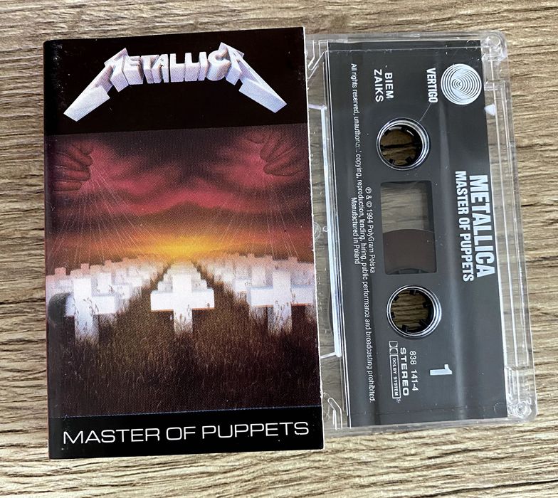 Dla Ciebie wszystko - metallica master of puppets - w