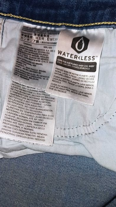 Spodnie dżinsy jeans Lévi-Strauss 712 slim rozmiar 28