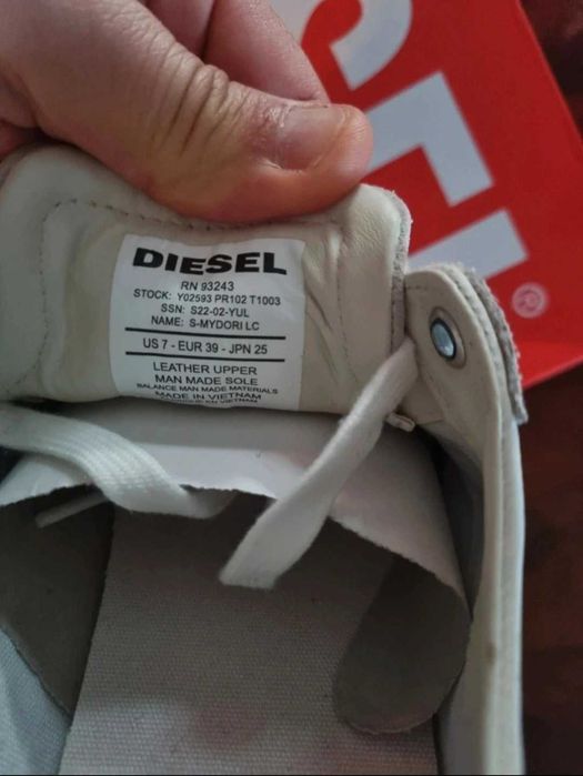 Кеди оригінальні Diesel 38р-39р-45р