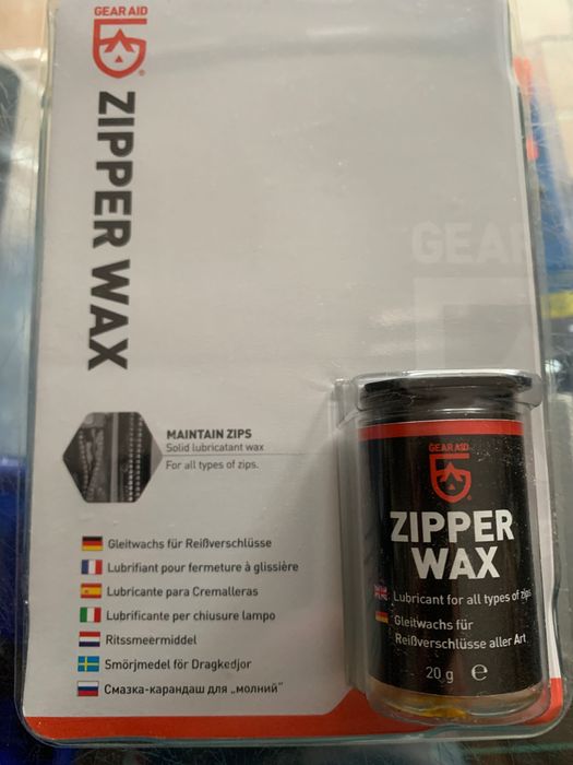 Wosk do zamków błyskawicznych Ziper Wax