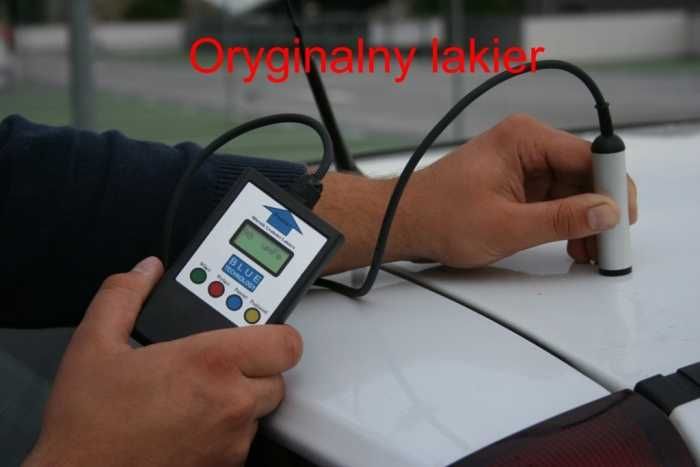 Profesjonalny Miernik czujnik tester grubości lakieru.