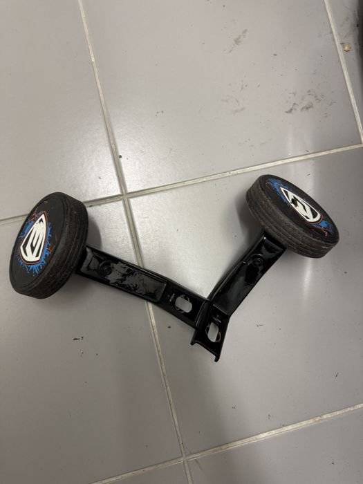 Bicicleta infantil Blast azul – com rodas de aprendizagem