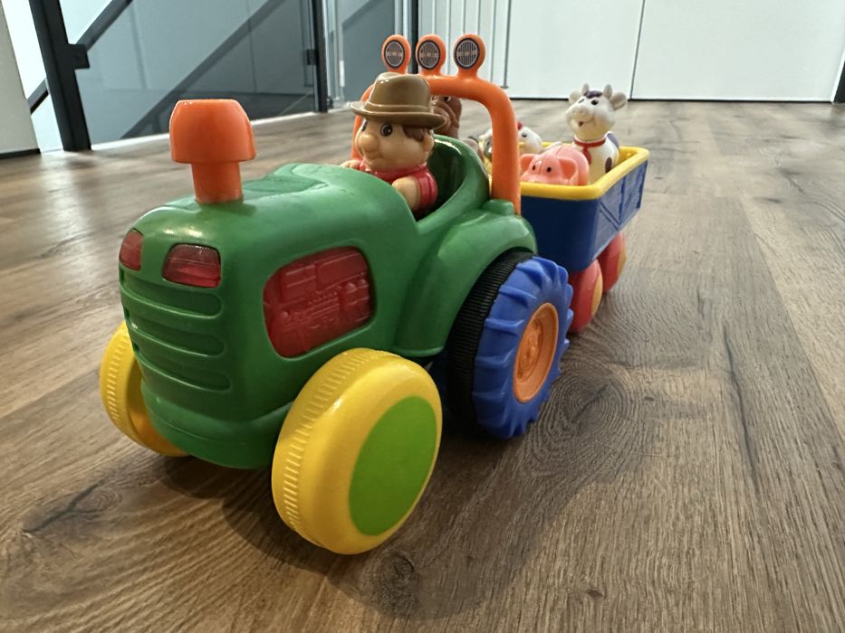 Ігровий набір Kiddi Smart Трактор з трейлером